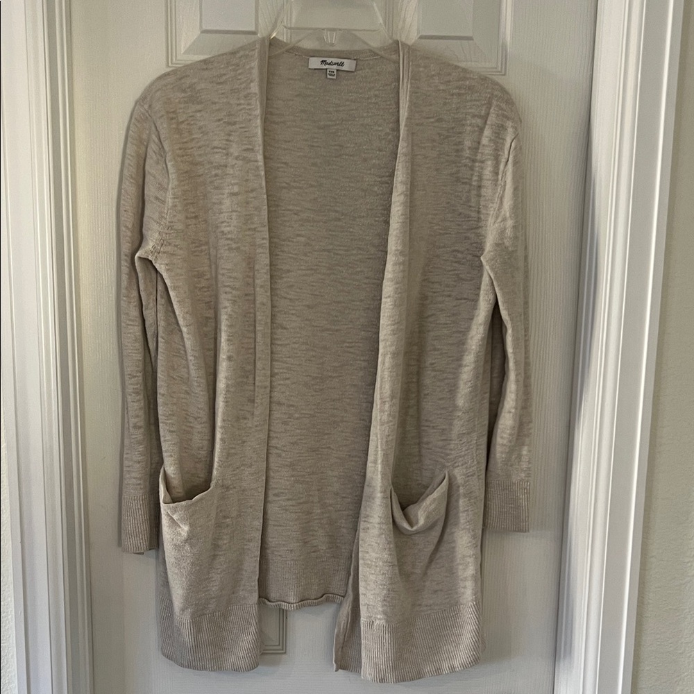 Madewell Open Cardigan